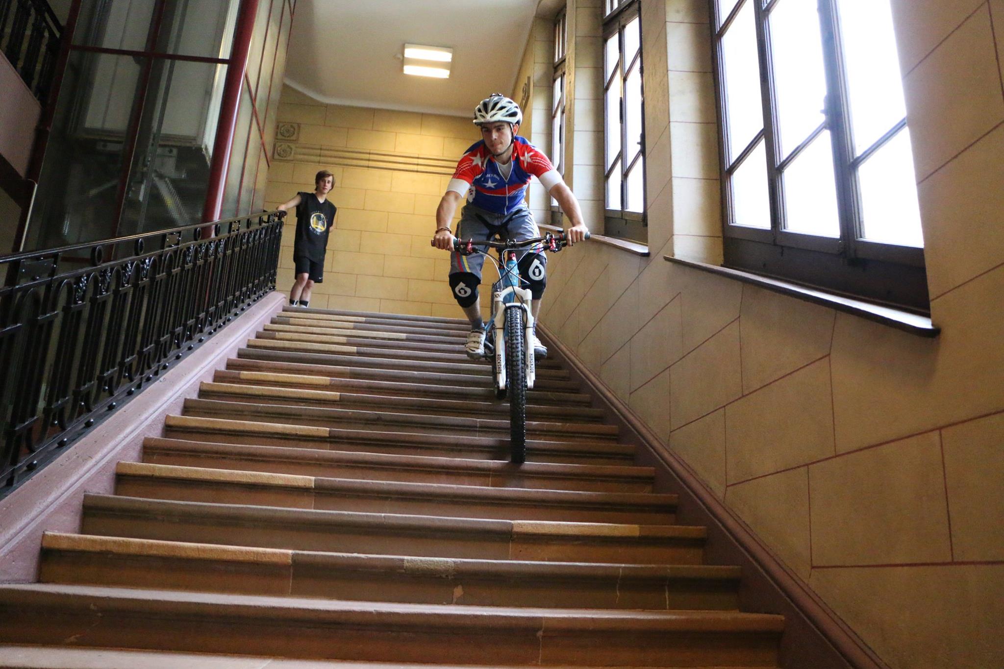 VTT dans un collège